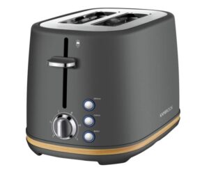 KAMBROOK SCANDI CHIC 2 SLICE TOASTER - BLACK