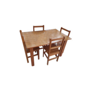 SRF 5 PCS WOODEN DINING SET
