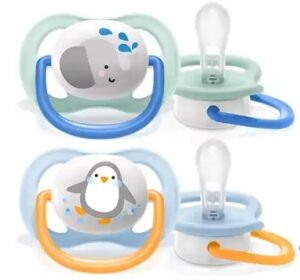 AVENT ULTRA AIR PACIFIER 0-6M BOY ELEP/PENG