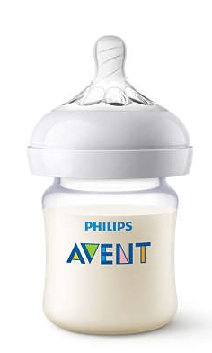 AVENT NATURAL BABY BOTTLE 125ML/4OZ SINGLE PACK